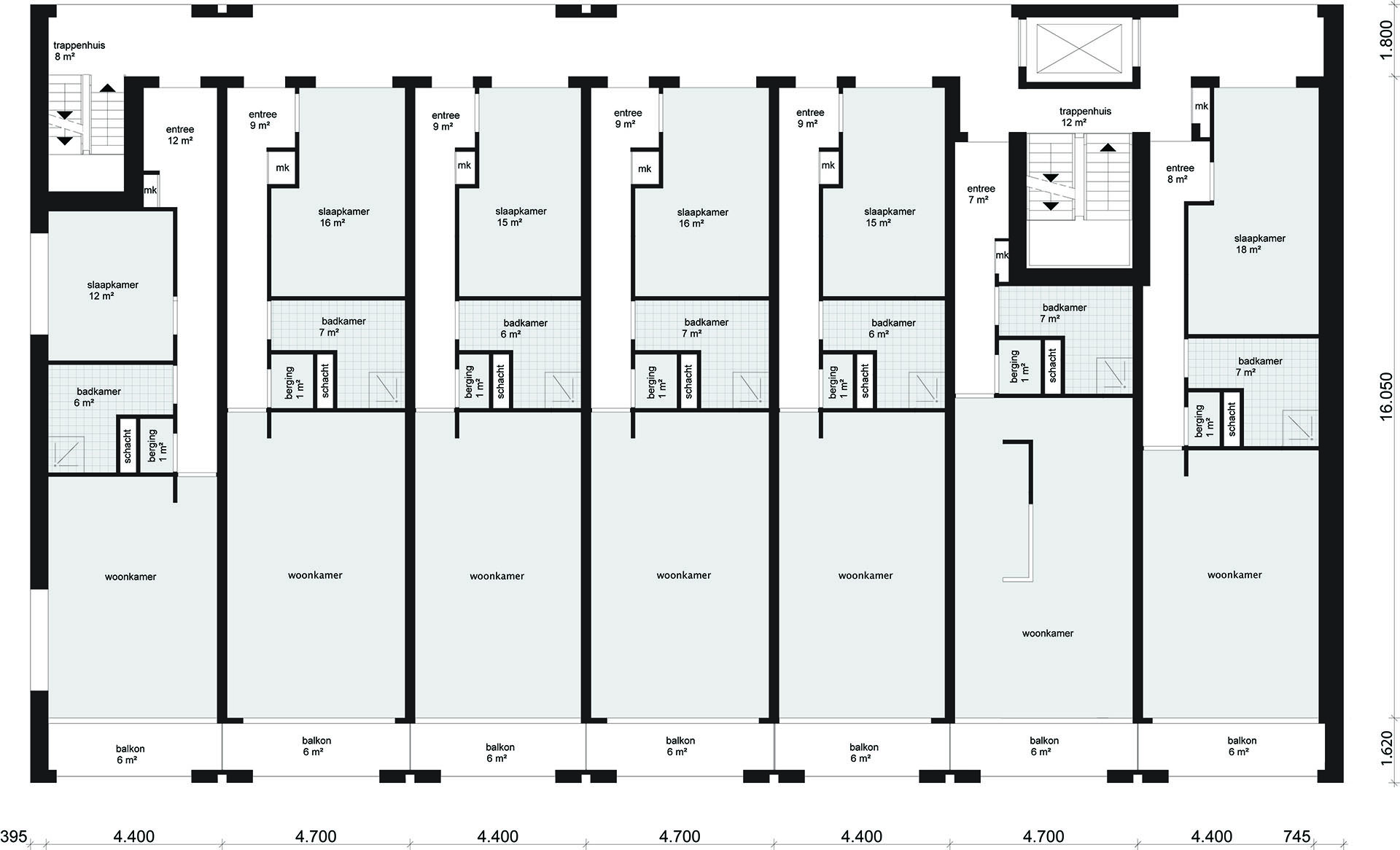 Appartementen Hilversum