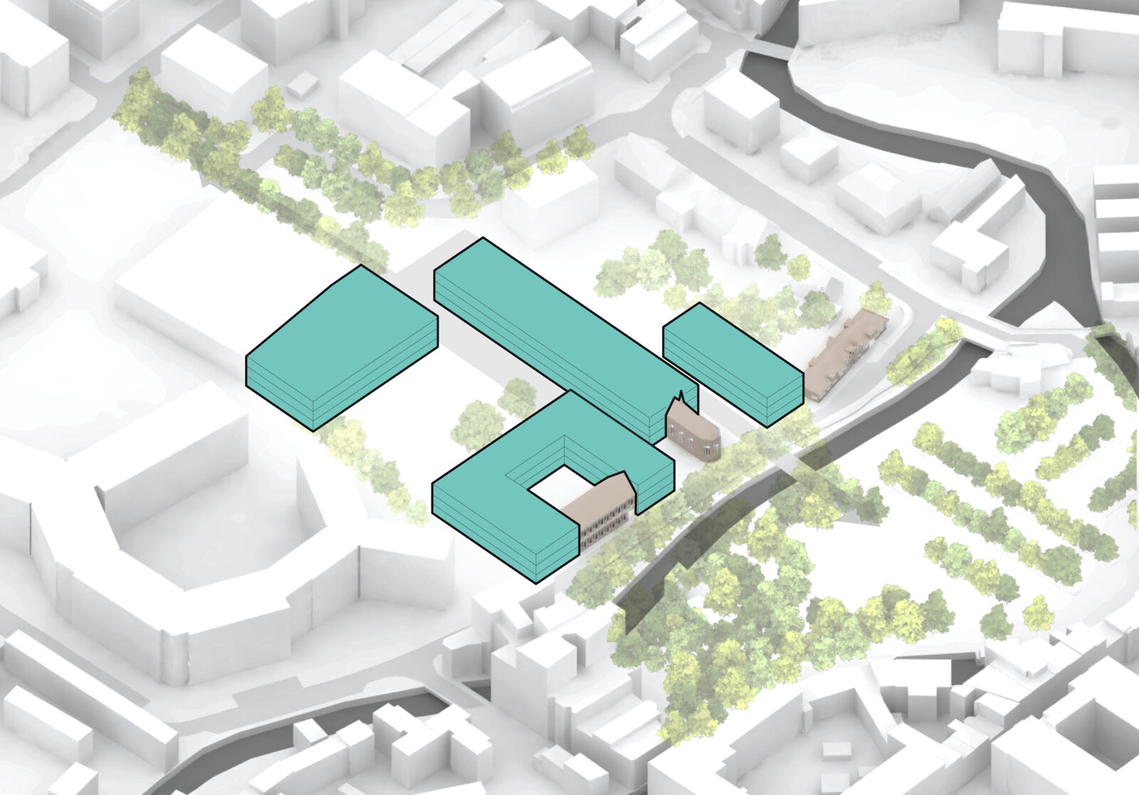Redingensite Leuven - RAU Architects - scheme_b vleugels